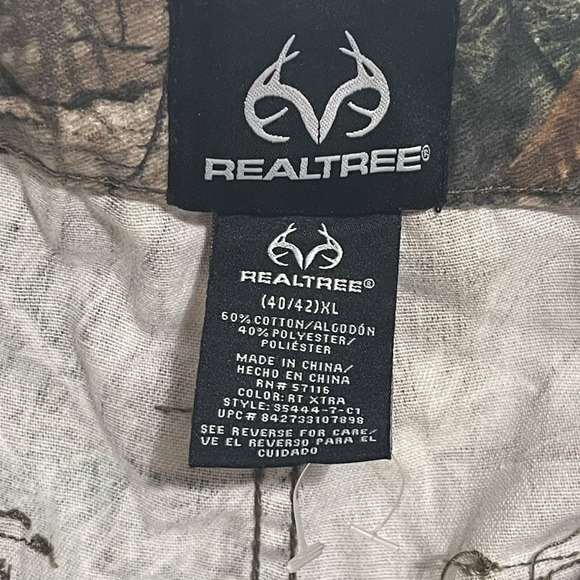 Realtree Xtra Camo Cargo Hunting Pants Size XL 40 - 42 Waist Band - Picture 4 of 9
